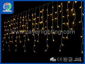 216 warm white led icicle lights