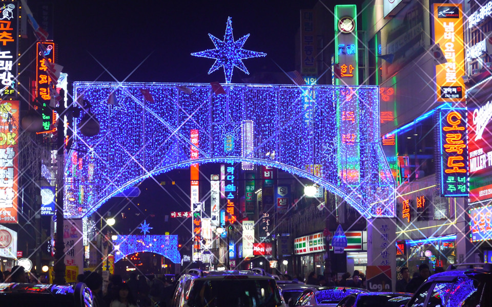 Street  decoration in Korea