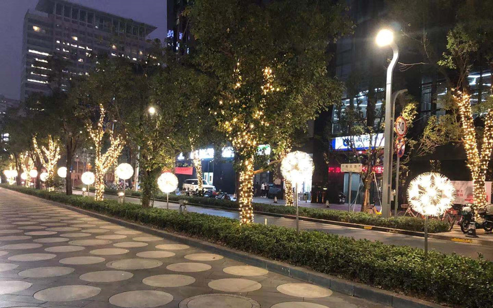 led street decration